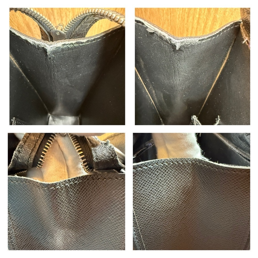 Louis Vuitton Black Tiaga Leather Briefcase - Picture 9 of 15
